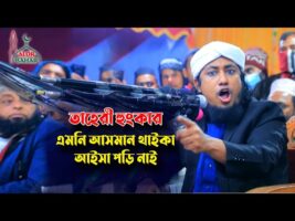 আমি আসমান থাইকা আইসা পড়ি নাই – গিয়াস উদ্দীন তাহেরি হুংকার Allama Taheri Hunkar Best 2022