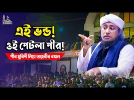 এই ভন্ড ! ওই পেটলা পীর – পীর মুরিদী সম্পর্কে তাহেরীর কঠিন আলোচনা Pir Mufti Allama Gias Uddin Taheri