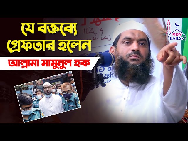 আল্লামা মামুনুল হক গ্রেফতার হওয়ার পূর্বে যে বক্তব্য দিয়েছিলেন l হেফাজত নেতা Mamunul Haque News
