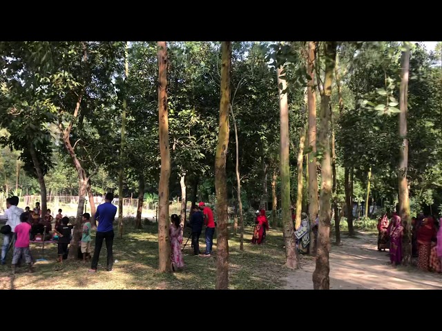জাহিদ অনিকের গান শুনে গ্রামের সকল মানুষ হাজির