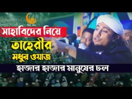 সাহাবিদের নিয়ে আল্লামা গিয়াস উদ্দীন তাহেরীর ওয়াজ giasuddin taheri full waz 2022