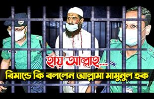 আল্লামা মামুনুল হক রিমান্ডে কি বললেন l কি অভিযোগ হেফাজত নেতার বিরুদ্ধে Live News Mamunul Haque