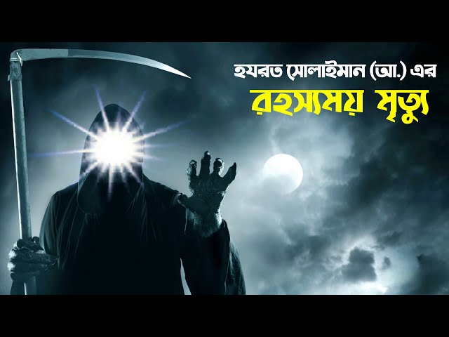 হযরত সোলাইমা (আঃ) এর রহস্যজনক মৃত্যুর ঘটনা sulaiman nobir jiboni