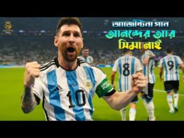 আর্জেন্টিনার গান – আনন্দের আর অভাব নাই argentina song football 2022 fifa world cup qatar