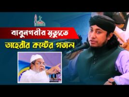 বাবুনগরীর মৃত্যতে তাহেরীর কষ্টের গজল junaid babunagari gojol Taheri