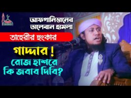 আফগানিস্তান তালেবান যুদ্ধ – তাহেরী গাদ্দার বলে হুংকার দিলেন Taheri Afghan Taliban War Waz
