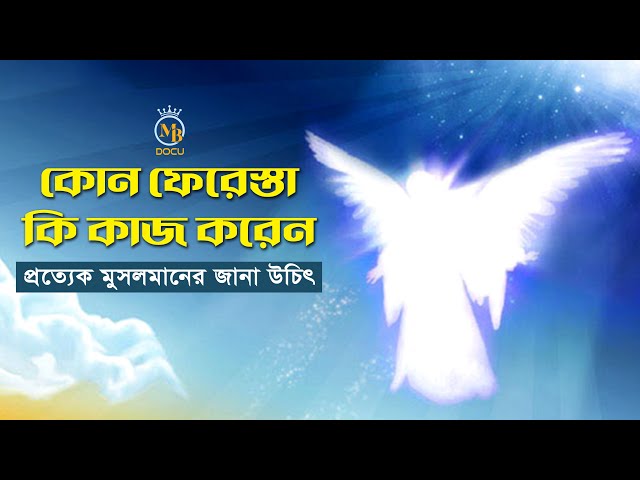 কোন ফেরেস্তা কি কাজ করেন What does an angel do? ferestha ‍angel