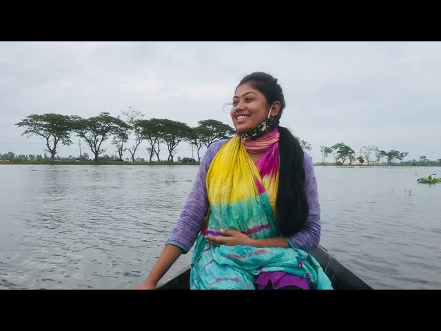 খালি গলায় গান – বাইজ্জোনারে শ্যামের বাঁশি l ধামাইল কন্যা দিতি দাস Dithi Das Dhamail Song